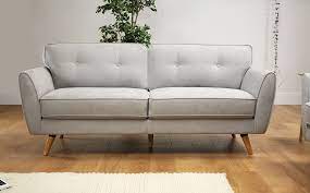 Harlow Dove Grey Plush Fabric 3 2 Seater Sofa Set Furniture Choice Grey Fabric Sofa Fabric Dining Chairs Grey Leather Sofa