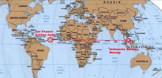 Longitude is the angular distance of a place east or west of the meridian at greenwich, england, or west of the standard meridian of a celestial object. Air France Flight 447 Malaysian Airlines Flight Mh370 Ominous Correlation Page 1