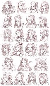 Short hair was fairly popular throughout the 60s, but the 70s and 80s favored different hairstyles. Anime Hair Drawing Reference And Sketches For Artists