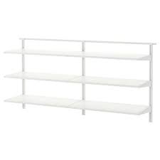 Algot Cremaillere Tablettes Blanc 176x41x87 Cm En 2020 Ikea Algot Idees Etageres Ikea