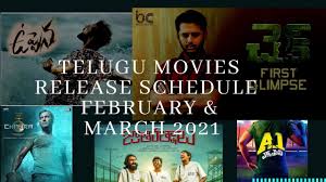 Look at the rundown of latest telugu movies 2021, list of new telugu films 2021, latest and upcoming telugu march 2021 movie releases. Telugu Movies Release Schedule February March 2021 Youtube