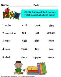 Word, and most computer programs, don't really sort alphabetically, they sort numerically using the ascii/unicode value for. 220 Abc Order Ideas Abc Order Abc Abc Order Worksheet
