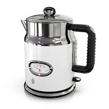 Retro Style Electric Kettle White Stainless Steel Electric Kettle Kettle Electric Tea Kettle