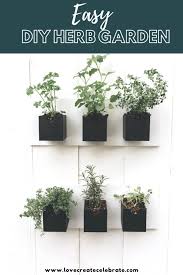 Garden layouts that date back to medieval and renaissance europe continue to strongly influence modern herb gardeners. Diy Hanging Herb Garden Love Create Celebrate