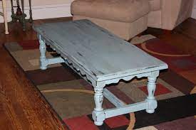 10% coupon applied at checkout. Light Blue Rustic Distressed Coffee Table Etsy Distressed Coffee Table Coffee Table Table