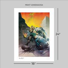 Sideshow Collectibles The Gauntlet Fine Art Print