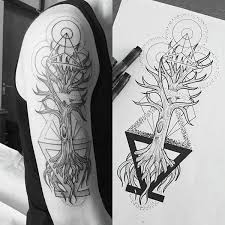 Top 101 Tree Of Life Tattoo Ideas 2020 Inspiration Guide Geometric Tattoo Tree Tattoo Men Tattoo Designs Men