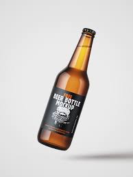 Free Beer Bottle Mockup Mockups Design Free Premium Mockups Bottle Mockup Beer Bottle Beer Bottle Design