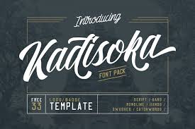 Voluta script swash (1 downloads). Kadisoka Font Pack 4652 Script Font Bundles Font Packs New Fonts Lettering