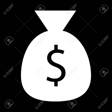Wedding money bags are available in both white and ivory to match any style wedding gown. Money Bag Icon White On The Black Royalty Free Cliparts Vectors And Stock Illustration Image 50199850