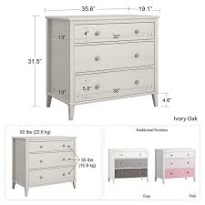 Monarch Hill Poppy 3 Drawer Dresser In 2020 3 Drawer Dresser Dresser Drawers Set Of Drawers