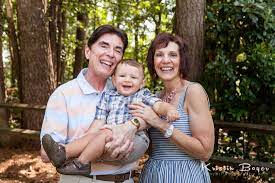 Grandparents And Their One Year Old Grandson First Birthday Cake Smash Family Photos Altlan Outdoor Family Portraits Family Outdoor Family Portraits Outside