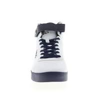Fila Men's Vulc 13 Mid Plus Shoes - White / Blue / Red — Just For Sports