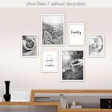 Find deals on products on amazon Family 6 Teiliges Poster Set Kreative Feder