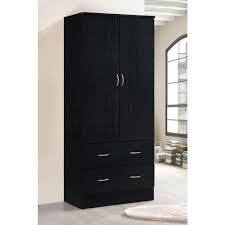 Make your bathroom the cleanest — and tidiest — room in the house with these easy and genius storage ideas. Hodedah 2 Door Armoire With 2 Drawers In Beech Hi29 Beech The Home Depot Wardrobe Armoire Armoire Bedroom Armoire