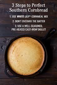 White Lily Southern Cornbread Recipe Southern Cornbread Food Cornbread