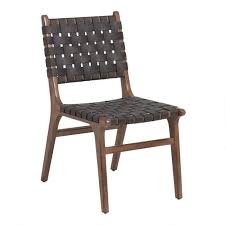 Dark Gray Faux Suede Strap Camden Dining Chairs Set Of 2 World Market Cost Plus In 2020 Dining Chairs Dining Chair Slipcovers Dining Chair Set