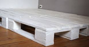 Sommier En Palette Cadre De Lit Lit En Palette Sommier Palette