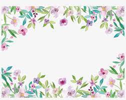 Flower vines clip art clipart clipart info 12kb 300x117: Painting Clip Art Flowers Watercolor Flower Border Clipart Free Transparent Png Download Pngkey