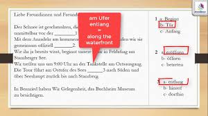 Bitte um informationen brief b2 aufgabe : Beschwerdebrief Uber Einen Kurs Schriftliche Prufung B2 Youtube