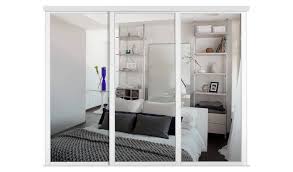 3 panel shaker wardrobe doors. Buy Shaker Sliding Doors And Track W2592 White Frame Mirror Sliding Wardrobe Doors Argos