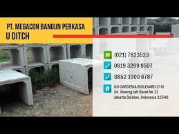 + jasa pasang uditch borongan. Jual Saluran Beton U Ditch 0819 3299 8507 Megaconbeton Com Youtube