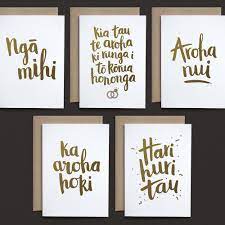 Te Reo Maori Greeting Cards Pack Koru Enterprises Wedding Greeting Cards Greeting Card Packs Greeting Cards