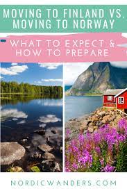Considering A Move To The Nordics Click Through For All You Need To Know About Life In Finland Vs Life In Norway And How You Can Finland Norway Visit Norway