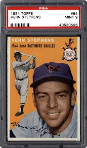 1954 Topps Vern Stephens