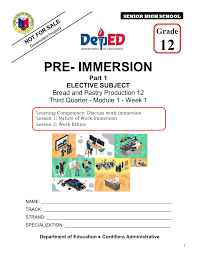 Maybe you would like to learn more about one of these? Edited Work Immersion