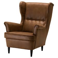 Furniture Home Furnishings Find Your Inspiration Ikea Strandmon Leather Chair Wing Chair