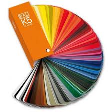 ral k5 semi matte colour chart classic 213 shade card 2019 edition