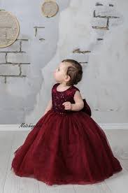 Burgundy Flower Girl Dress Lace Flower Girl Dress Tulle Tutu Etsy Burgundy Flower Girl Dress Toddler Flower Girl Dresses Flower Girl Dresses Tulle