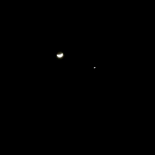 Pic I Took Of The Lovely Big Star Next To The Moon Scenic Great Restaurants Pics