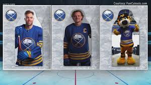 The buffalo sabres are a professional ice hockey team based in buffalo, new york.the sabres compete in the national hockey league (nhl) as a member of the east division.the team was established in 1970, along with the vancouver canucks, when the league expanded to 14 teams.they have played at keybank center since 1996.prior to that, the buffalo sabres played at the buffalo memorial auditorium. Look Mom I M On Tv Buffalo Sabres Selling Fan Cutouts Wgrz Com