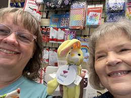 I found the bunny at Capital Quilts in Gaithersburg, MD today.