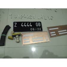 Sebagai contoh, untuk membuat plat nomor pilihan empat angka tidak ada huruf di belakang rp 7.500.000. Cetakan Plat Nomor Pvc Untuk Motor Shopee Indonesia