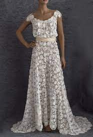 Mypicot Free Crochet Patterns Crochet Wedding Dresses Irish Lace Wedding Dress Wedding Gowns Lace