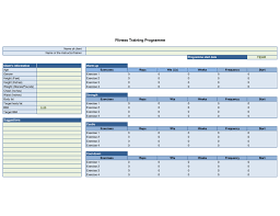 February 6th 2018 | sample templates. Exercise Planner
