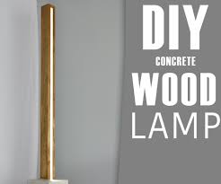 See more ideas about wooden lamp, diy lamp, lamp. Diy Concrete And Wood Led Floor Lamp 6 Steps With Pictures Instructables