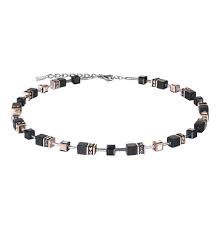 Unter den vielen farbkombinationen der edlen kollektion verlieben sie sich sicher in das collier, das für sie perfekt ist. Coeur De Lion Kette 4018 10 1300 Schwarz 42 Cm Galeria Karstadt Kaufhof
