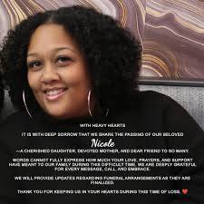 Purple Door Salon. Here we are again with sad eyes and wary hearts. Lord  help Dwight and his family work through this difficult time. Nicole we will  miss you and your smile,