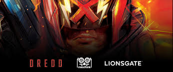 The logo zooms backward through the clouds. Official Dredd Steelcase Lionsgate Vector On Behance