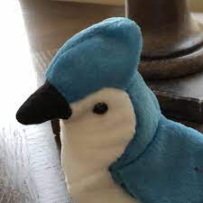 Ty Beanie Babies Rocket Blue Jay Beanie Baby Collectible Etsy Baby Beanie Blue Jay Blue Jay Bird