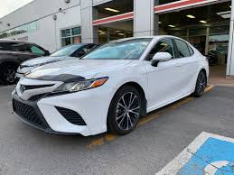 Compare toyota camry cars & see what the toyota camry 2019 has to offer! 2019 Toyota Camry Se Upgrade 2019 Toyota Camry Sport Apple Car Play Heated Seats Used For Sale In Pointe Claire Spinelli Toyota Pointe Claire