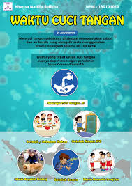 6 langkah cuci tangan pakai sabun dengan air mengalir. Poster Waktu Cuci Tangan Yang Tepat Corona