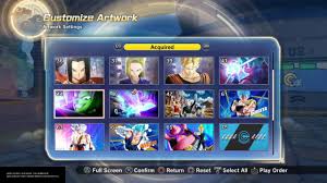 Mods for dragon ball xenoverse 2 (db:xv2). How To Equip Artwork Loading Screens In Dragonball Xenoverse 2 Youtube