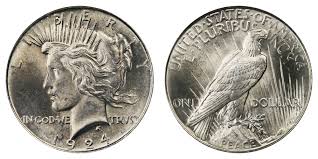 1924 Peace Silver Dollar Coin Value Prices Photos Info