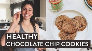 Add the chocolate chips and beat on high speed to thoroughly and quickly mix in the chips, about 5 seconds. Healthy High Fiber Chocolate Chip Cookies The Healthy Maven