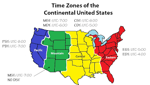 Edt Time Zone Map What Is A Time Zone?